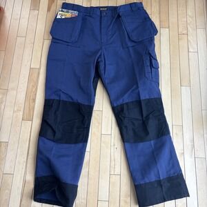 NWT Blaklader 1680 Heavy Worker Pants Size 44X34  Cordura Canvas Work Utility